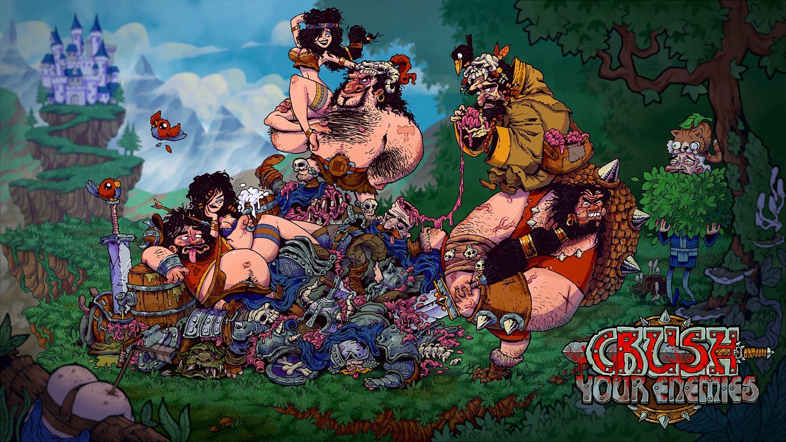 Crush Your Enemies promoart