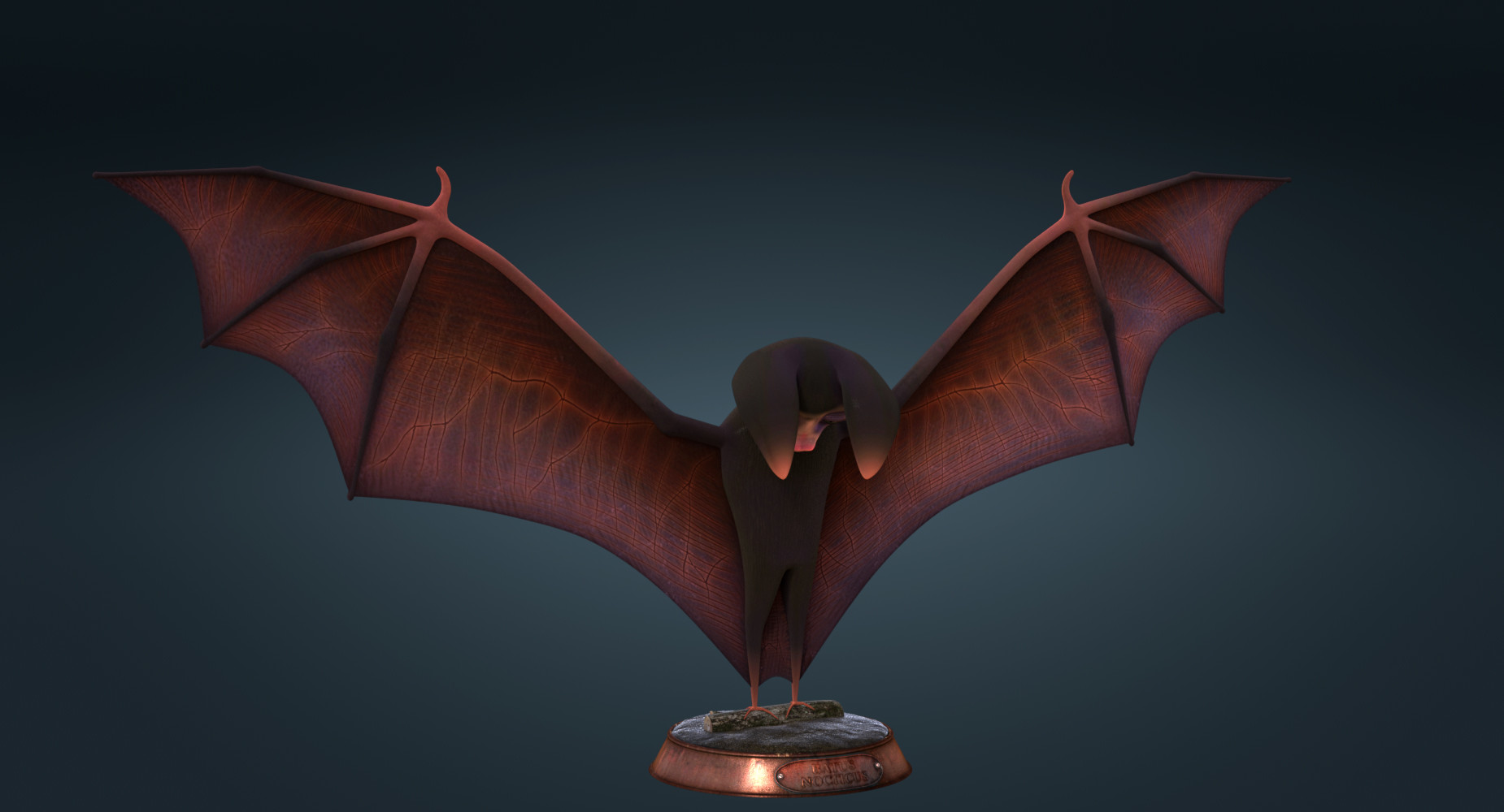 ArtStation Bat Cartoon Character