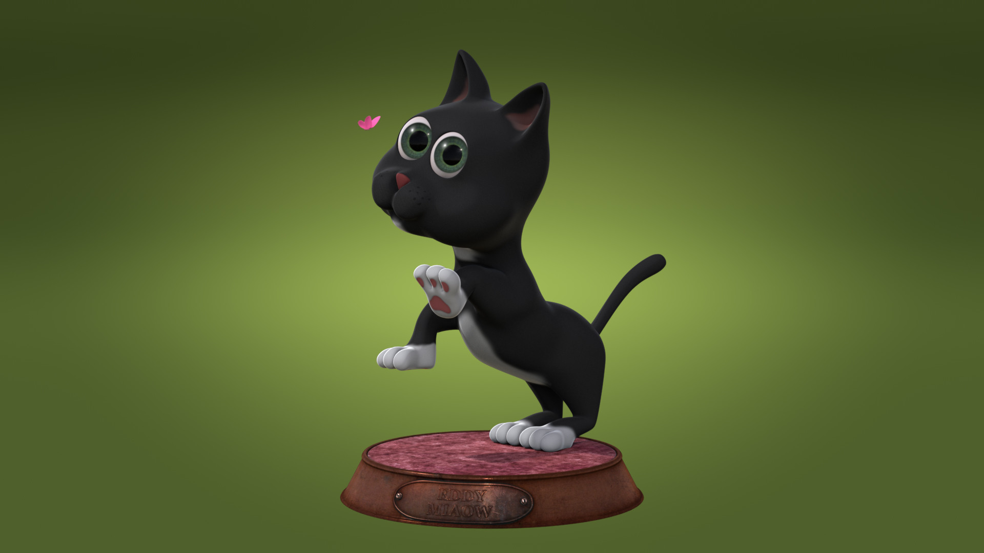 Alexandru Alexandrescu Cartoon Cat