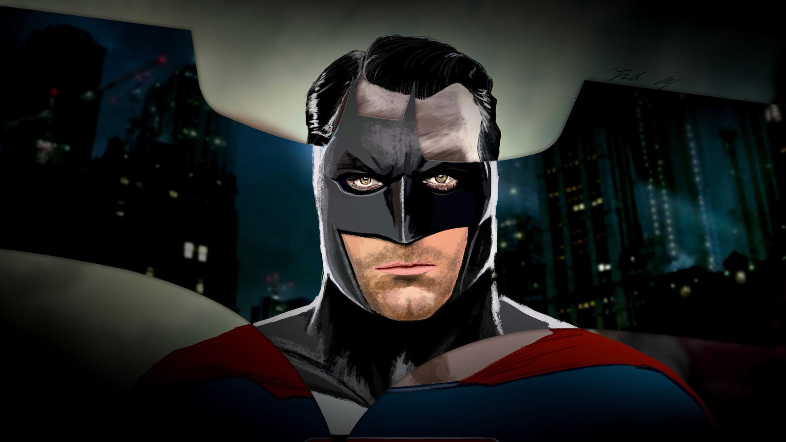 Artstation Speed Painting 45 Batman V Superman Julian Celaj