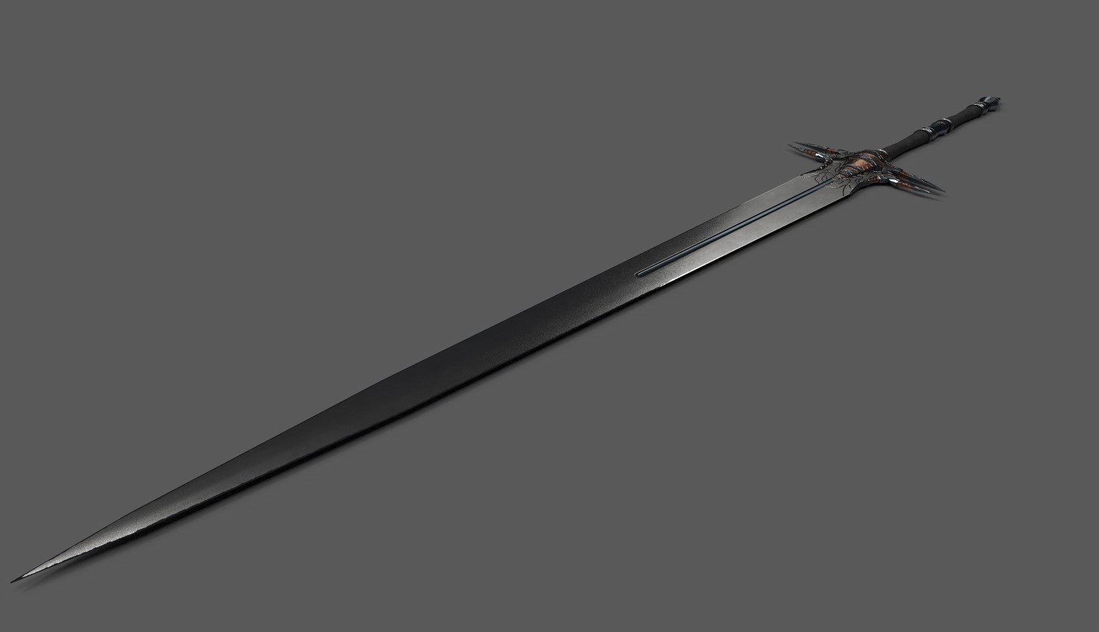 Большой черный меч. Меч Нодати эльфов. Масамунэ Нодати меч. Обоюдоострый двуручный меч. ДС 3 меч двуручный изогнутый меч.