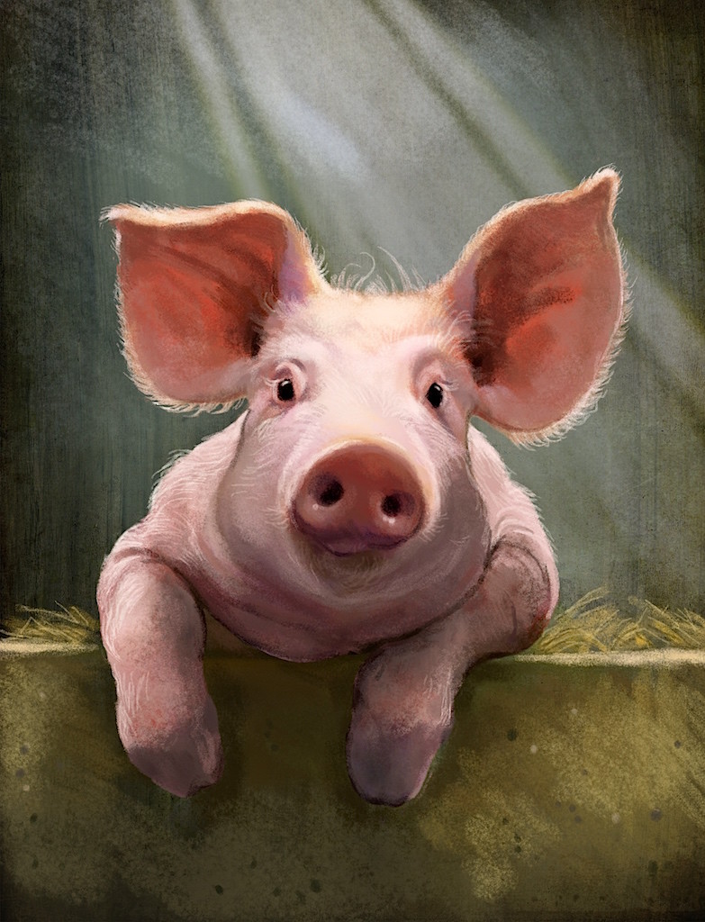 ArtStation - Happy Pig