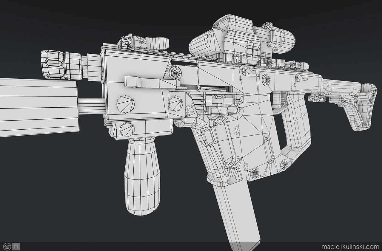 Kriss vector чертеж
