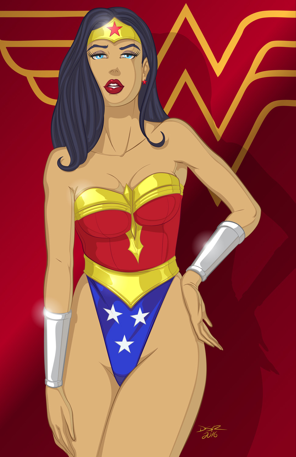 Wonder Woman Nipple