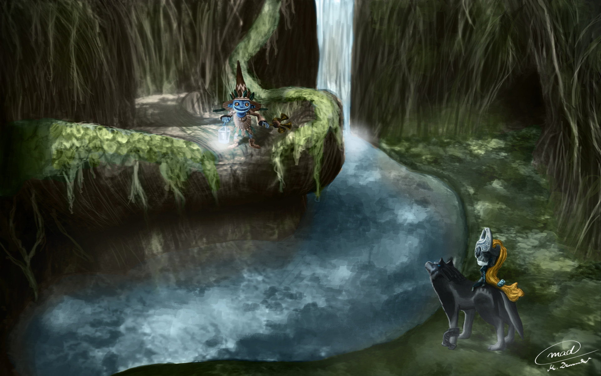 Artstation The Legend Of Zelda Twilight Princess Fan Art Maxi Demmler