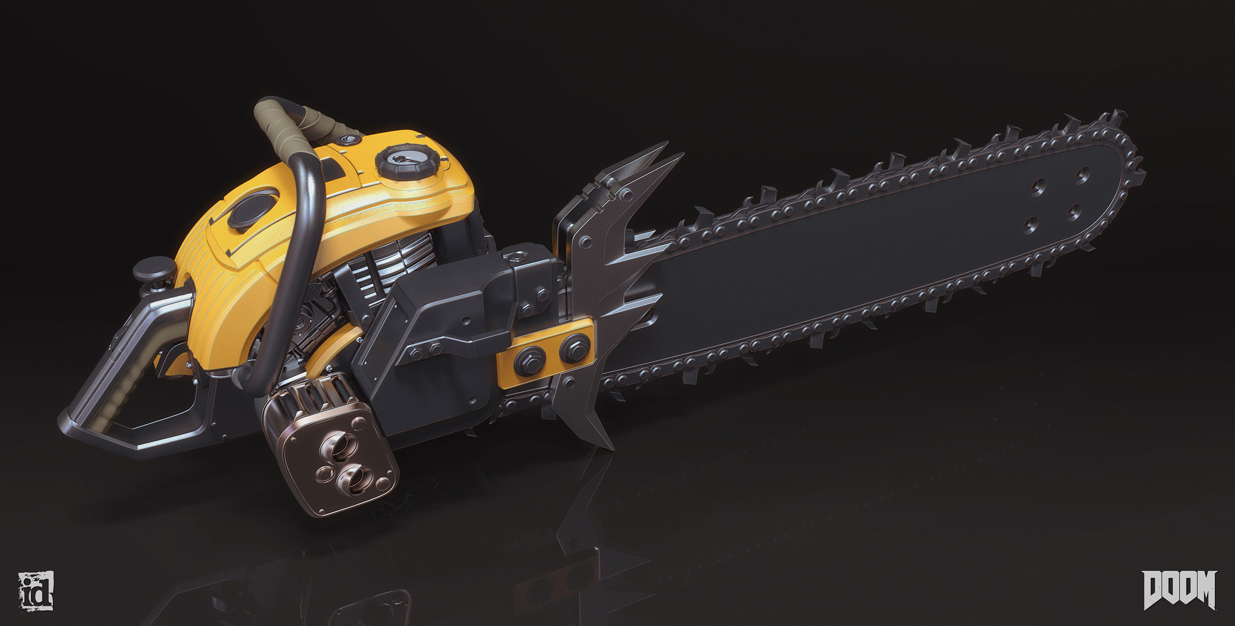 Vaundy chainsaw. Бензопила из Doom.