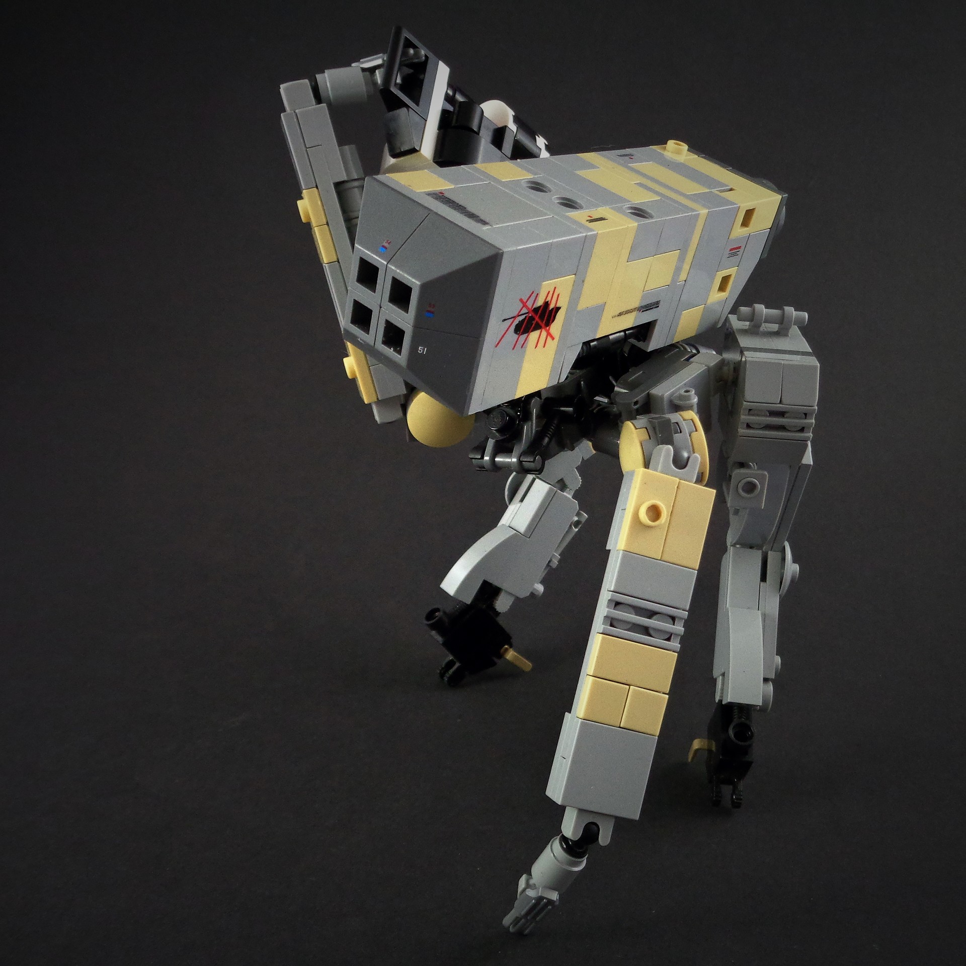 lego tank mech