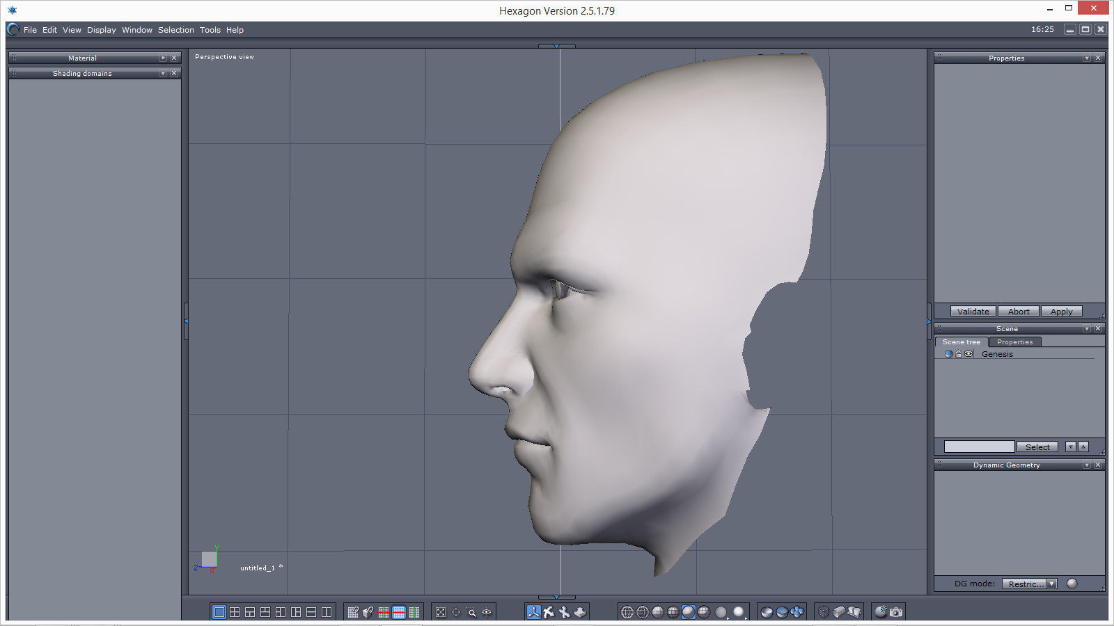 Face Sculpting - Profile