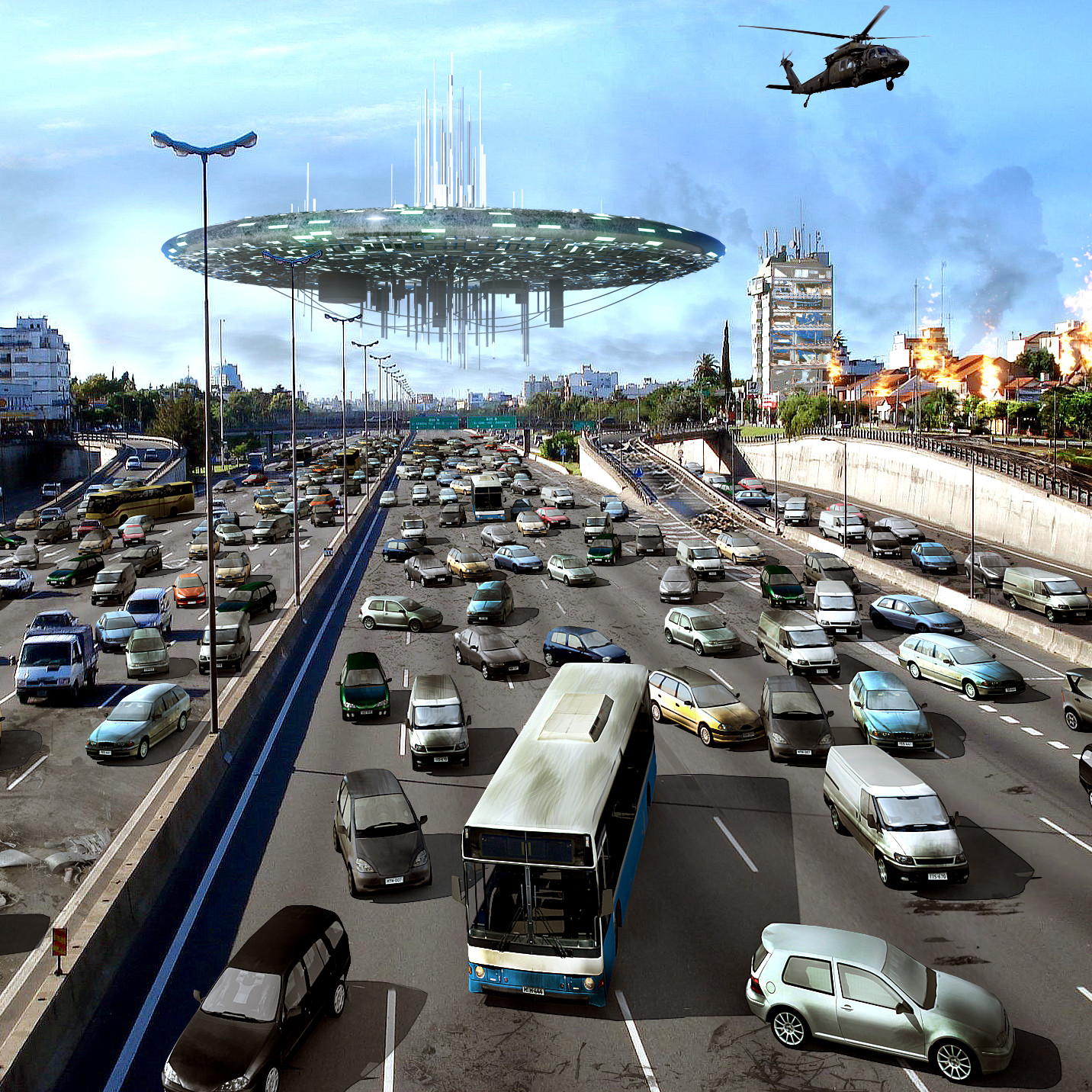 Artstation Alien Invasion Francis Lara
