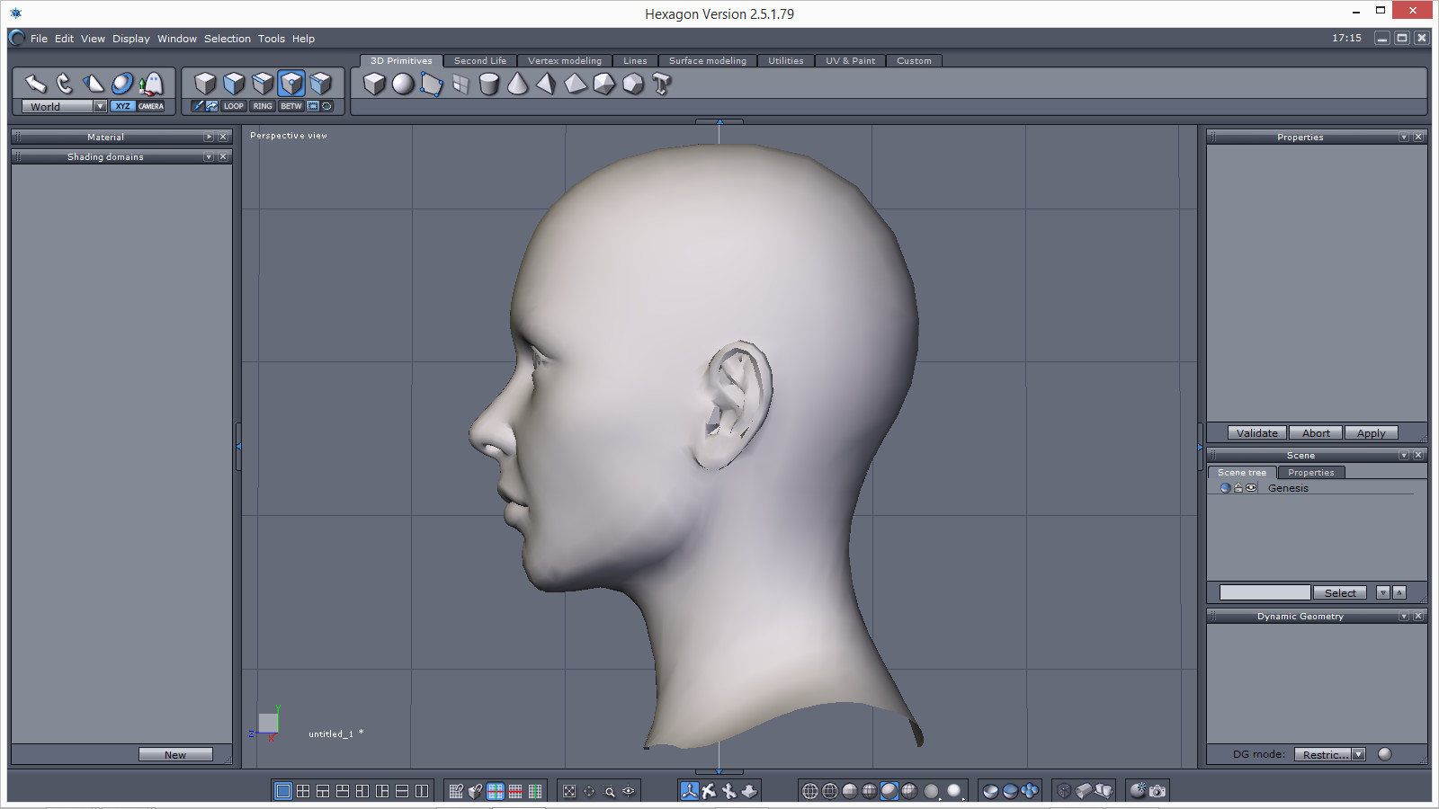 Face Sculpting - Profile
