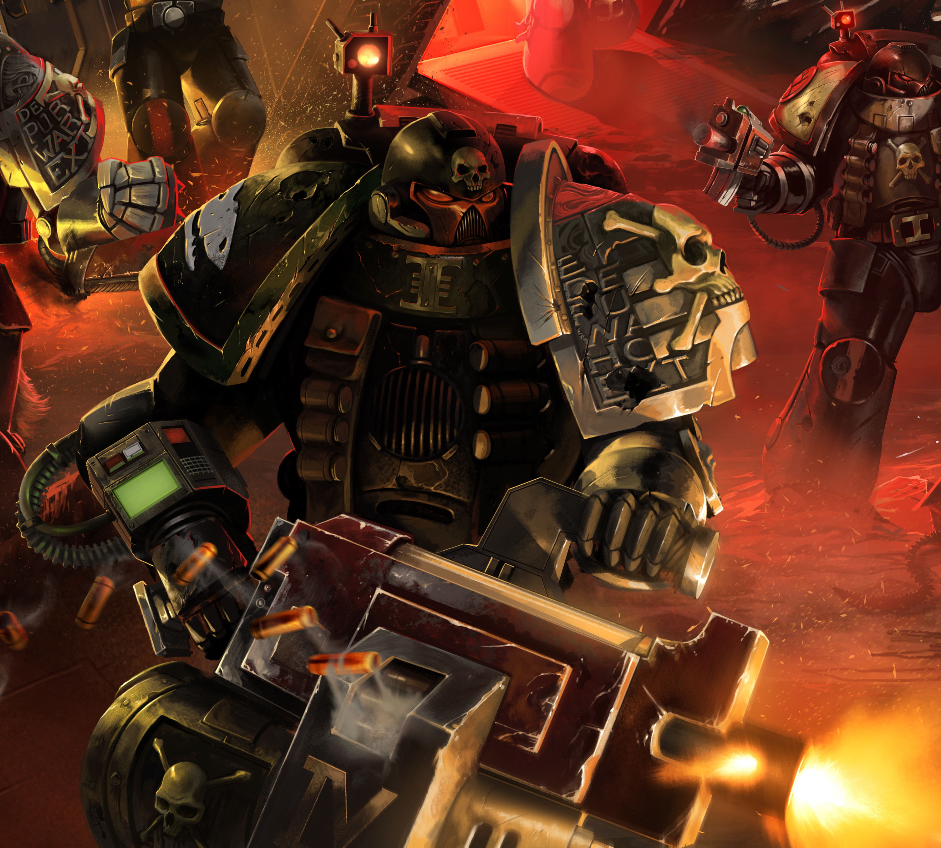 David Alvarez Portfolio Warhammer /// Deathwatch Codex