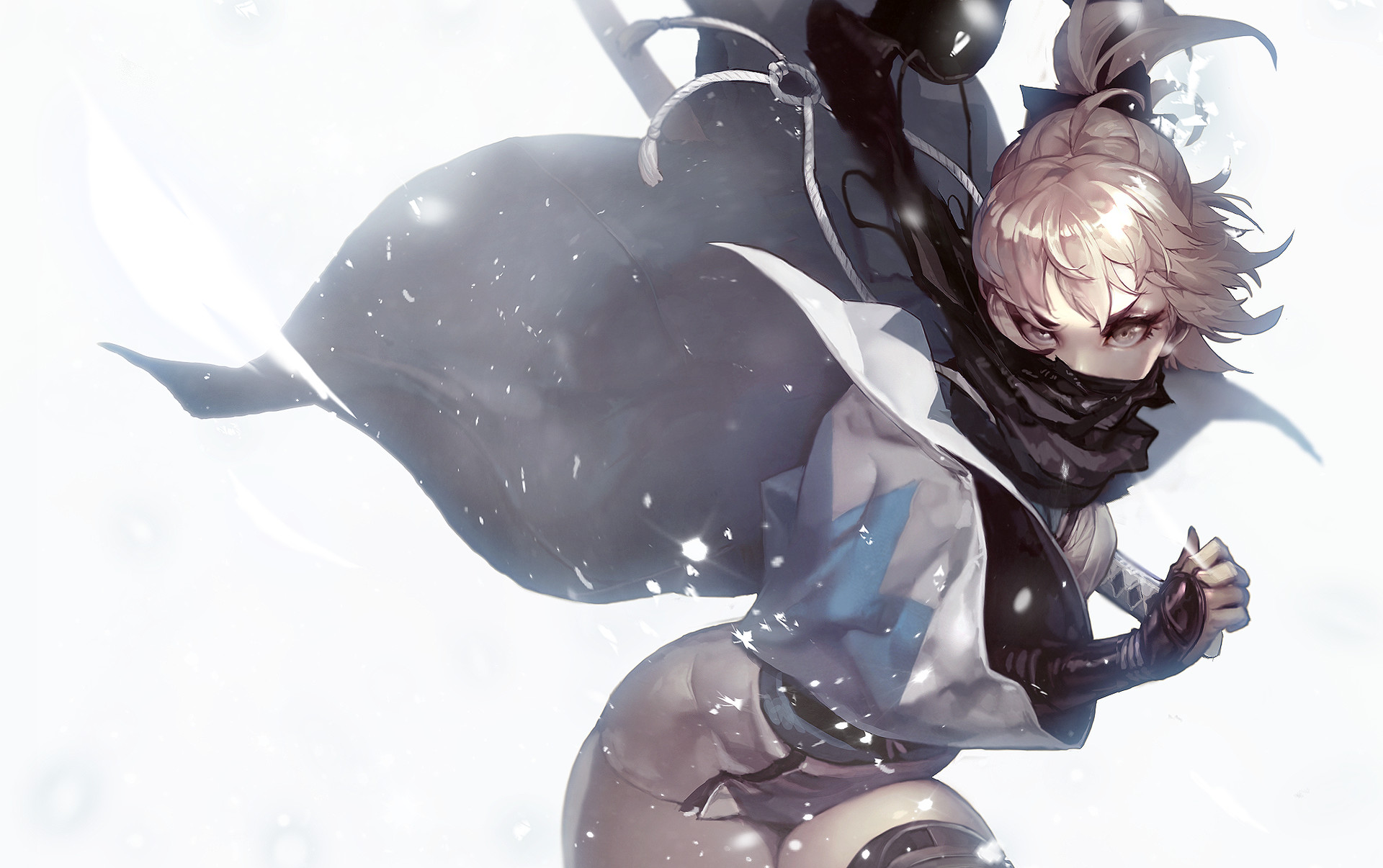 wallpapers Sakura Saber Fanart fate go sakura saber fanart duto choi