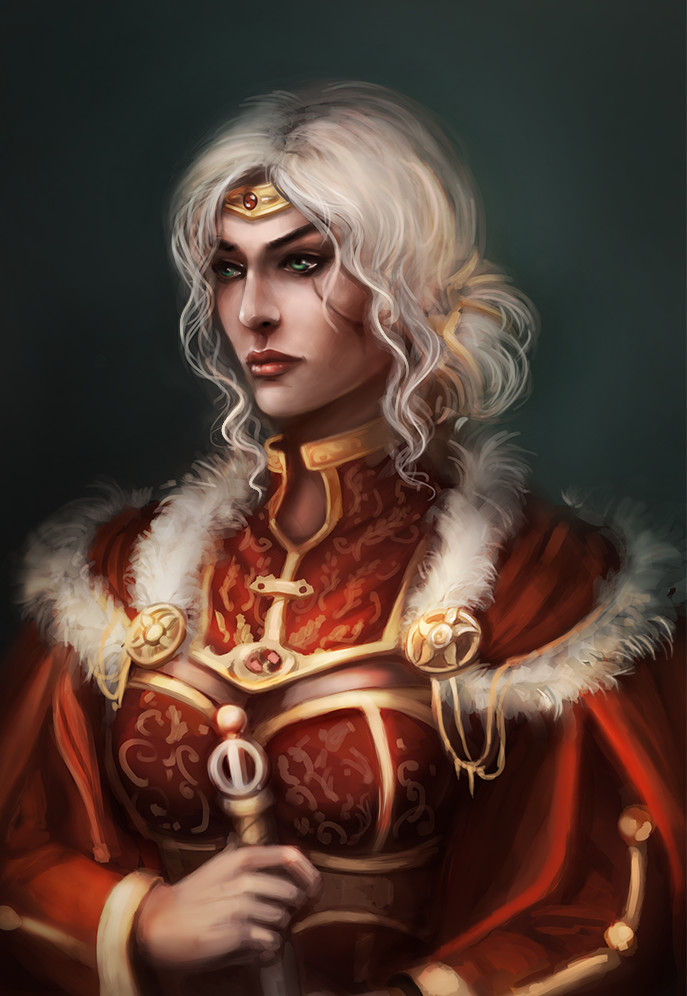 Cirilla the Empress of Nilfgaard by Daria Sergeyeva : r/ImaginaryWitcher