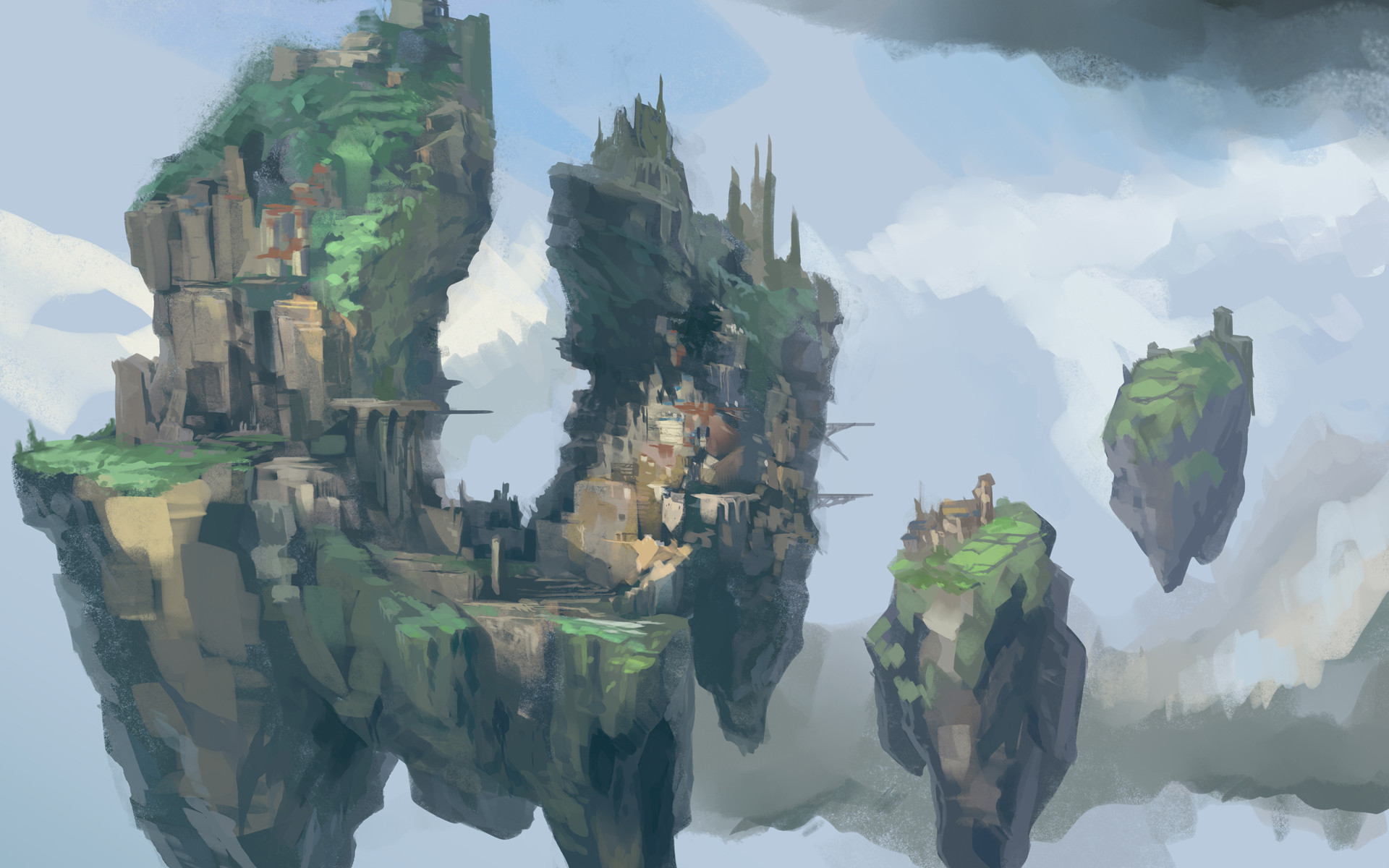 ArtStation Fantasy Islands