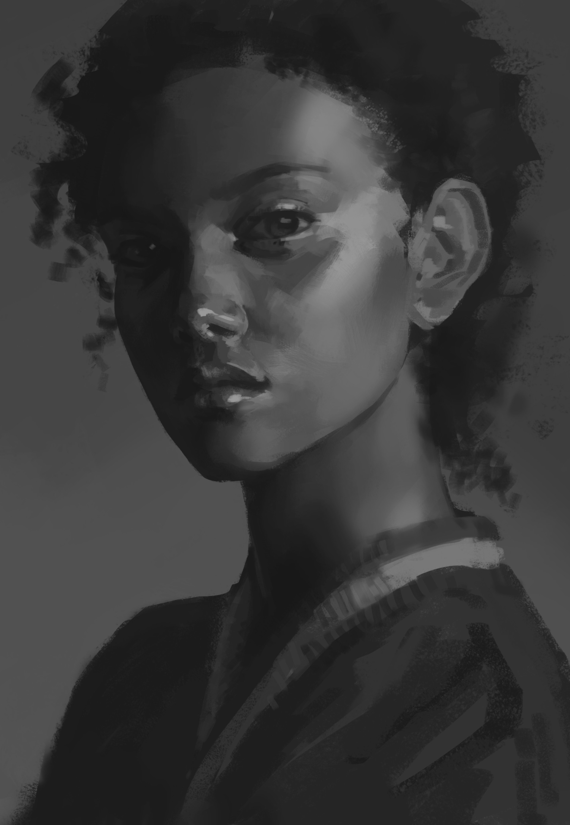 ArtStation - Greyscale Study 3