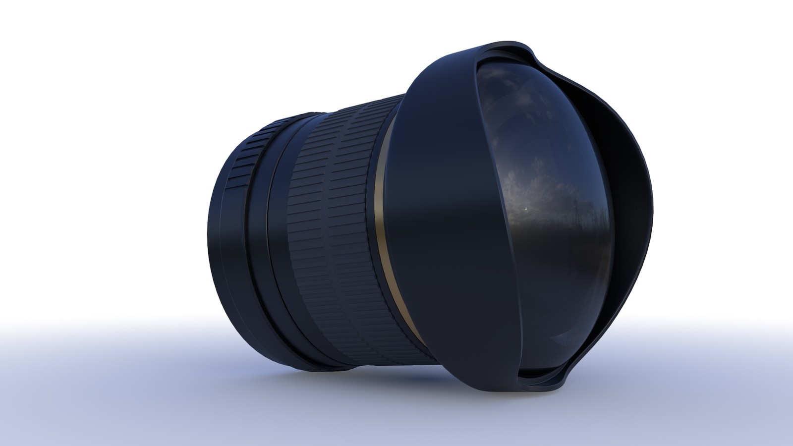 Unfinished Fisheye Lens