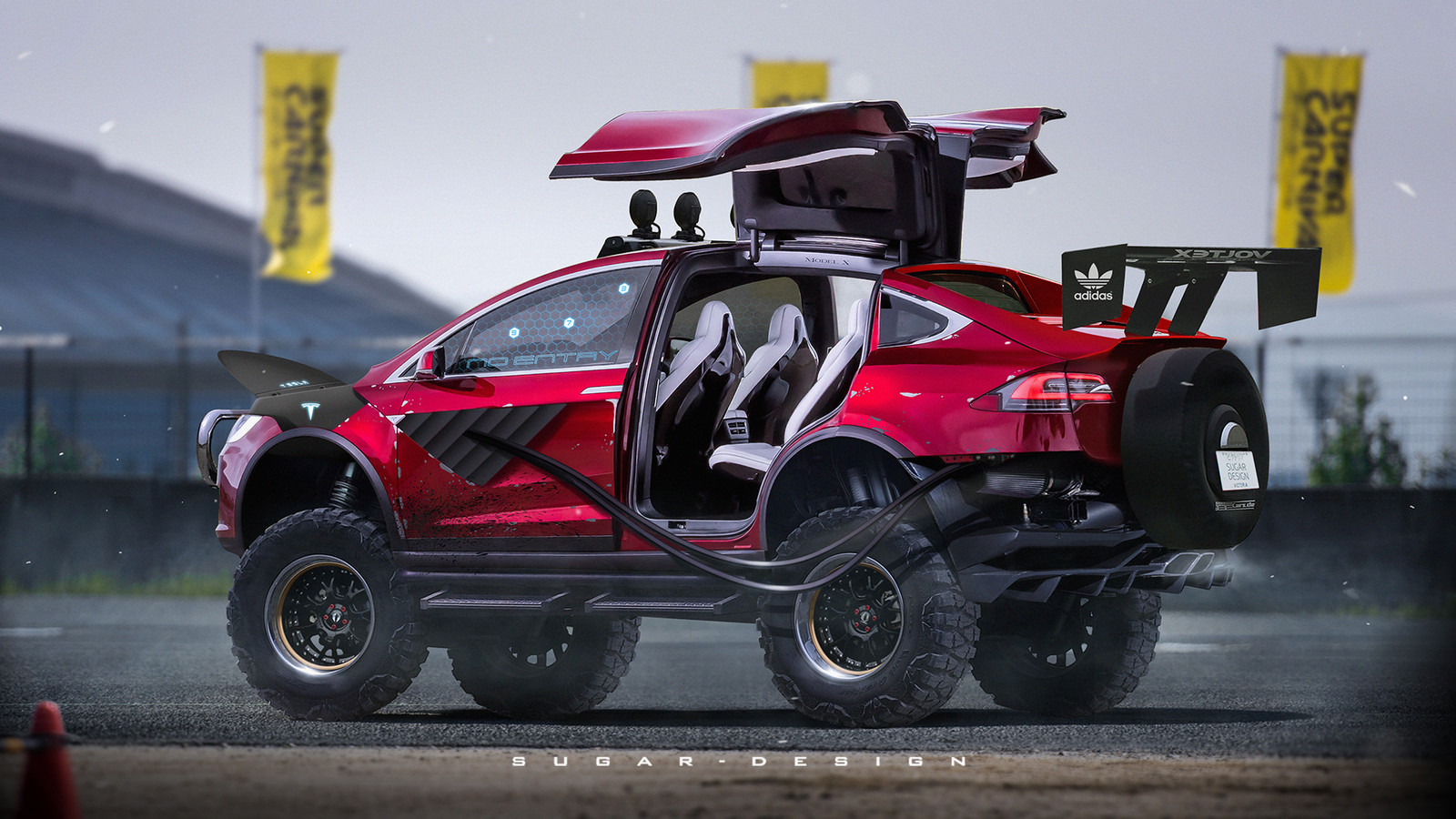 Tesla Model X Off-Road Edition