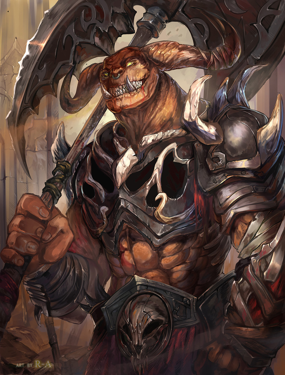 Artstation Ogre Warrior Hanh Chu,Cbs Good Sam