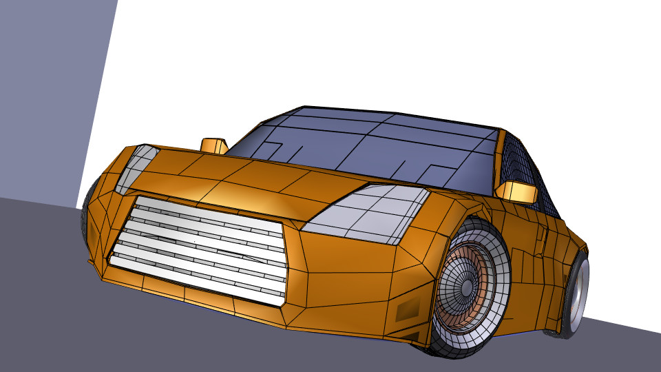 LowPoly Wireframe