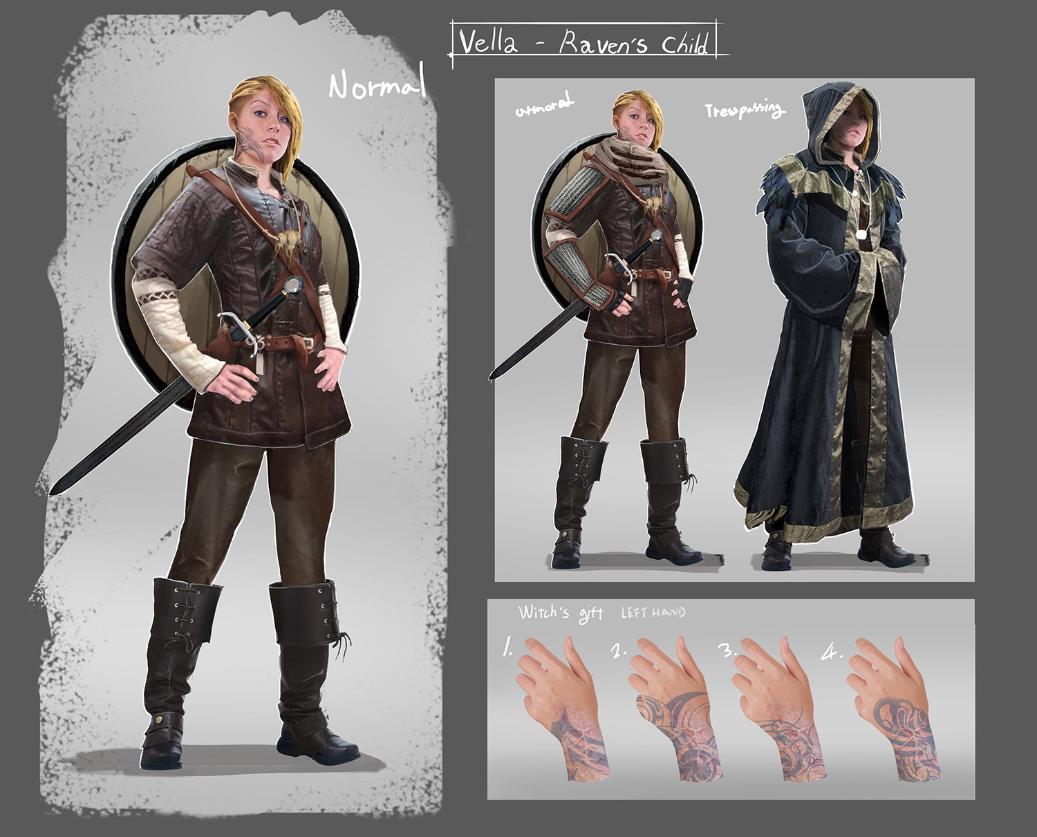 ArtStation - character practice