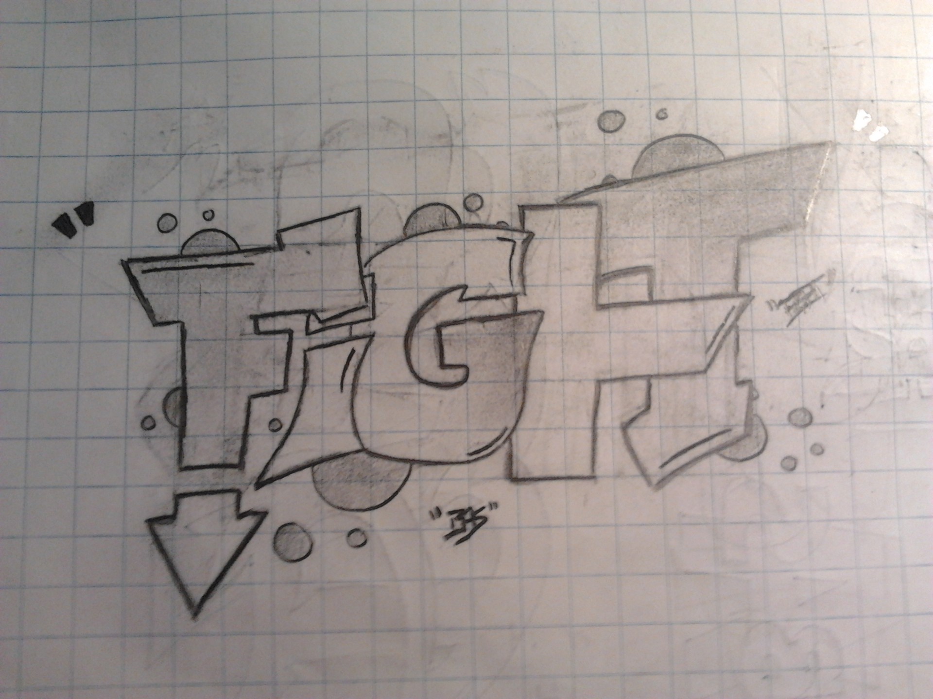 Artstation - Fight 3D Graffiti
