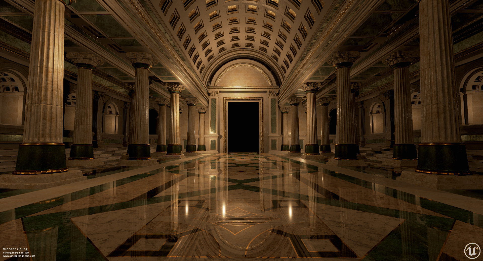 Inside Greek Palace