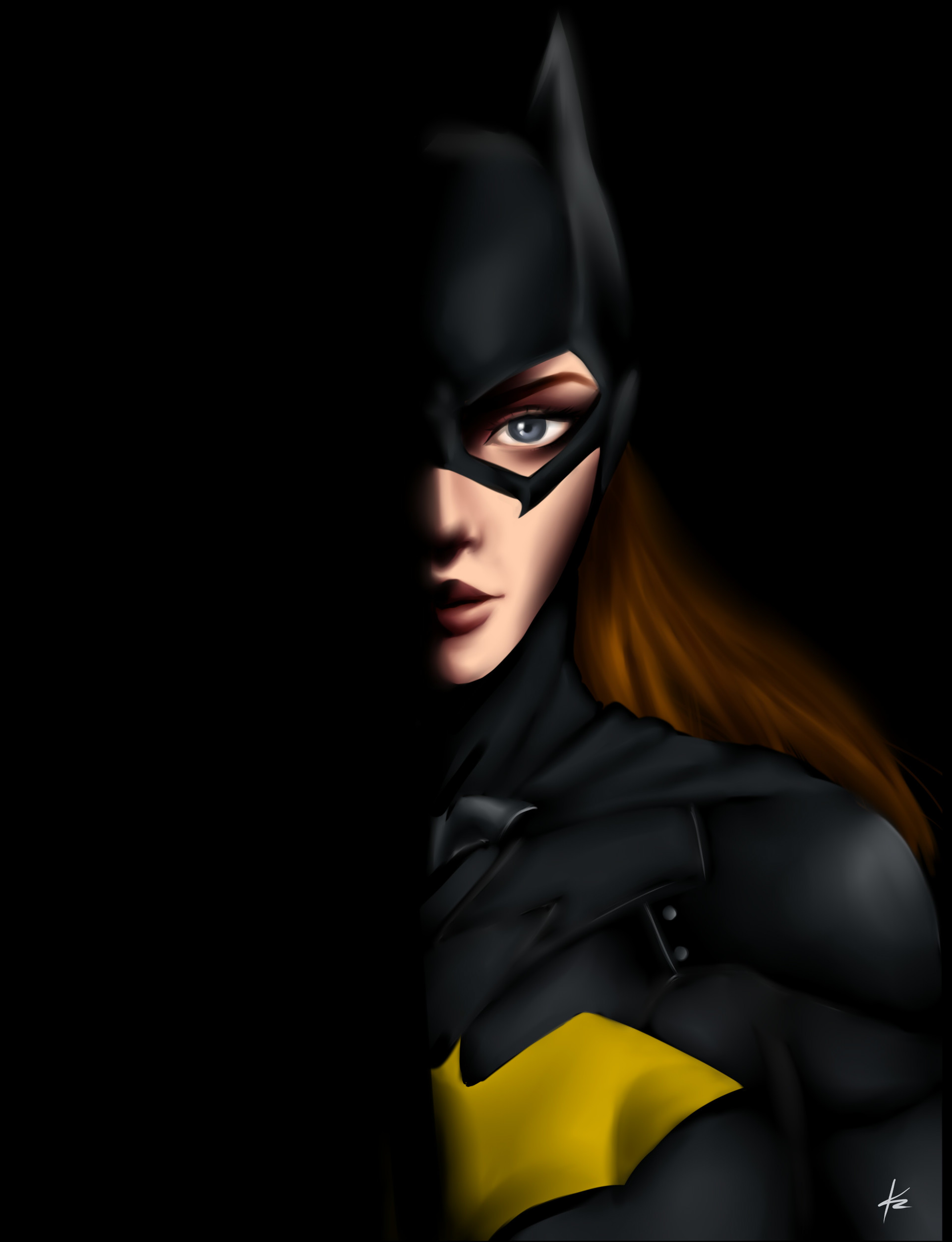 keith zarraga - Batgirl Fanart