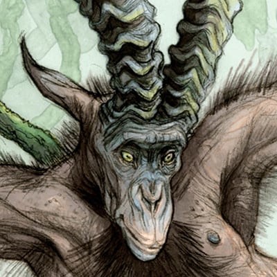 Terryl whitlatch ape satyr color