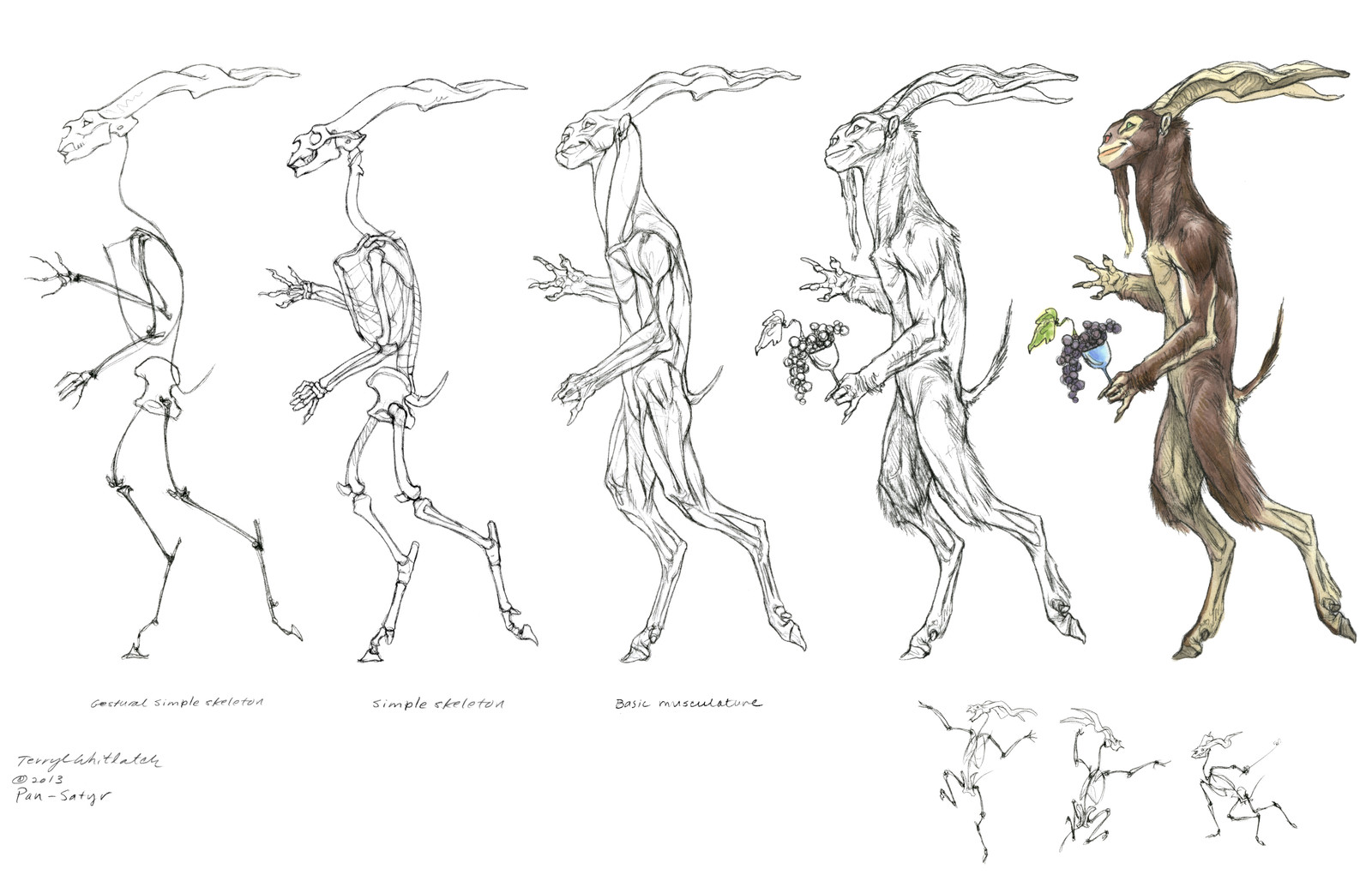 Pan Satyr construction