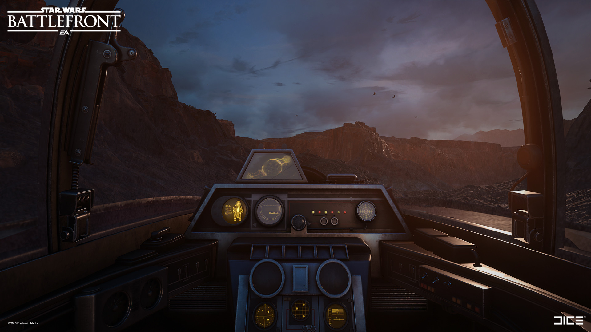 Artstation 2015 Star Wars Battlefront Vehicle Cockpit