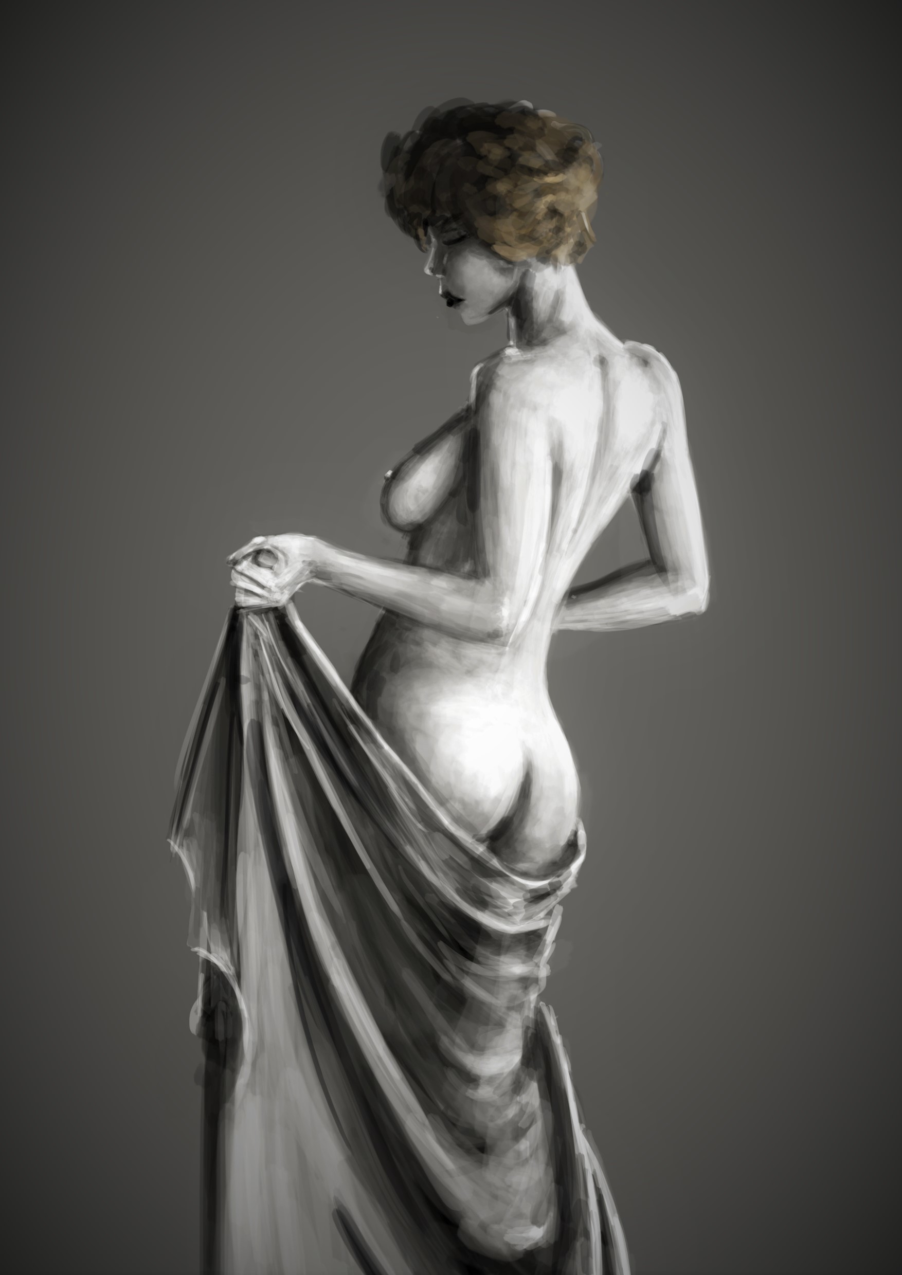 Artstation Practicing Female Body Lights B N Angelo Garcia