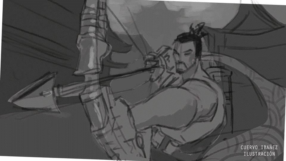Artstation Hanzo Splash Art League Of Legends Style Cuervo Ibanez Really love how this turned out. artstation hanzo splash art league