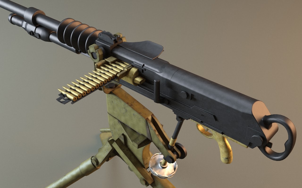 Hleb Bychykhin Hotchkiss Machine Gun M1914