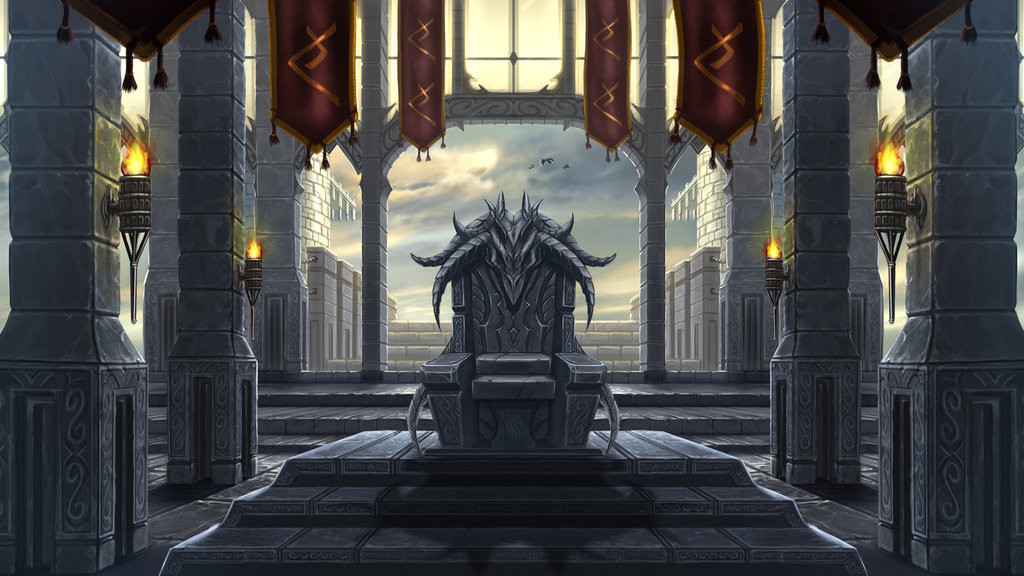 Interior Concept Art - Castlevania: Lords of Shadow 2 Art Gallery