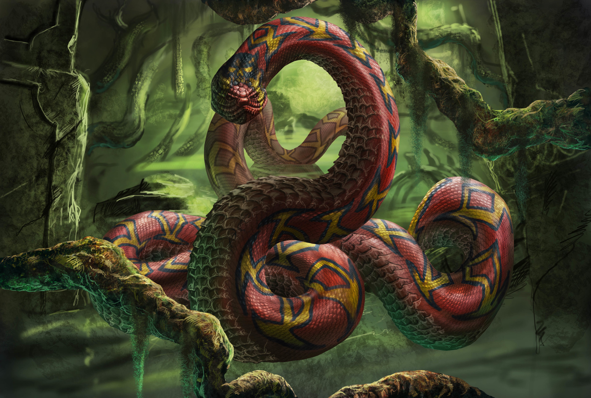 Edikt Art  Swamp snake    