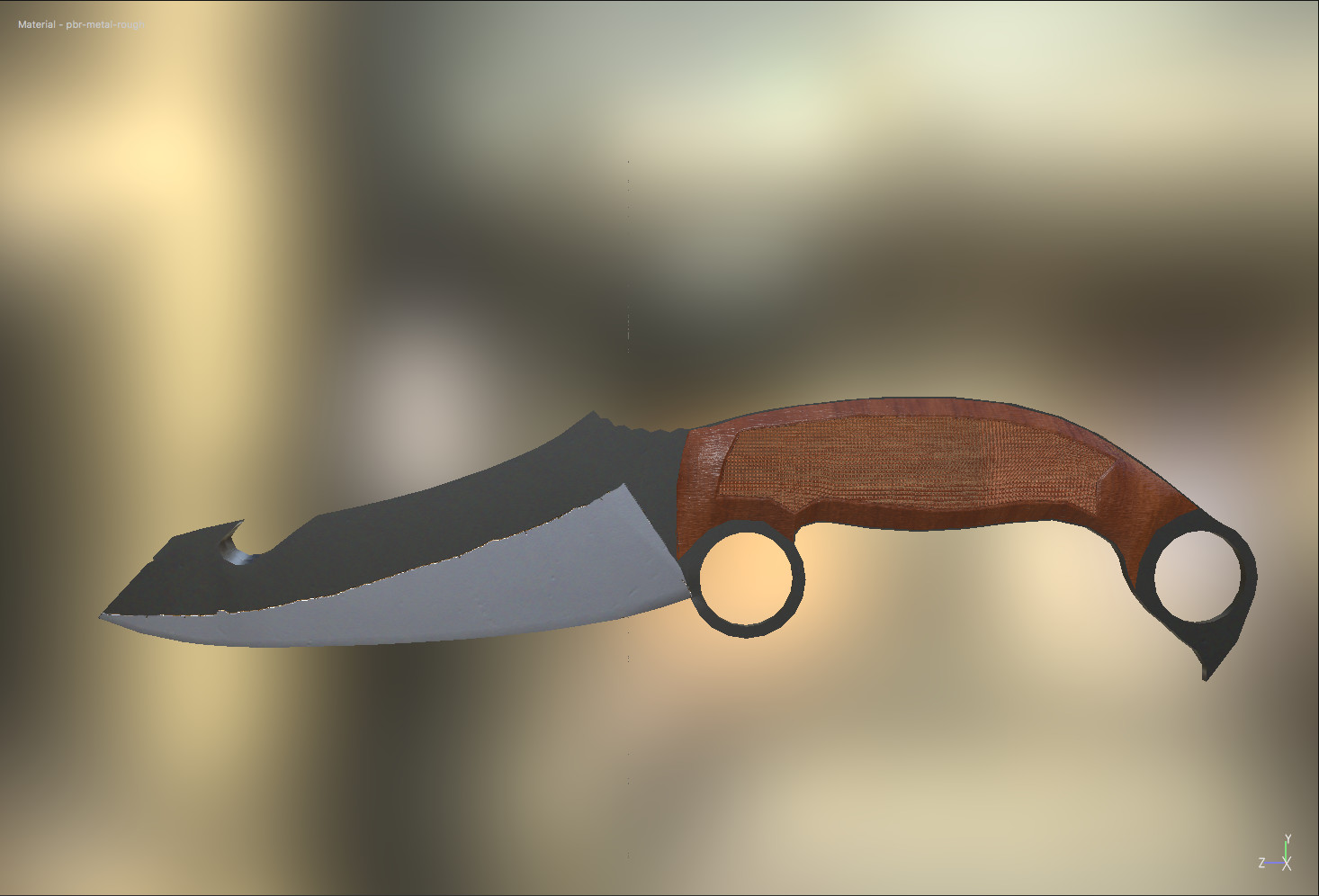 Zach Bishop Survival Knife