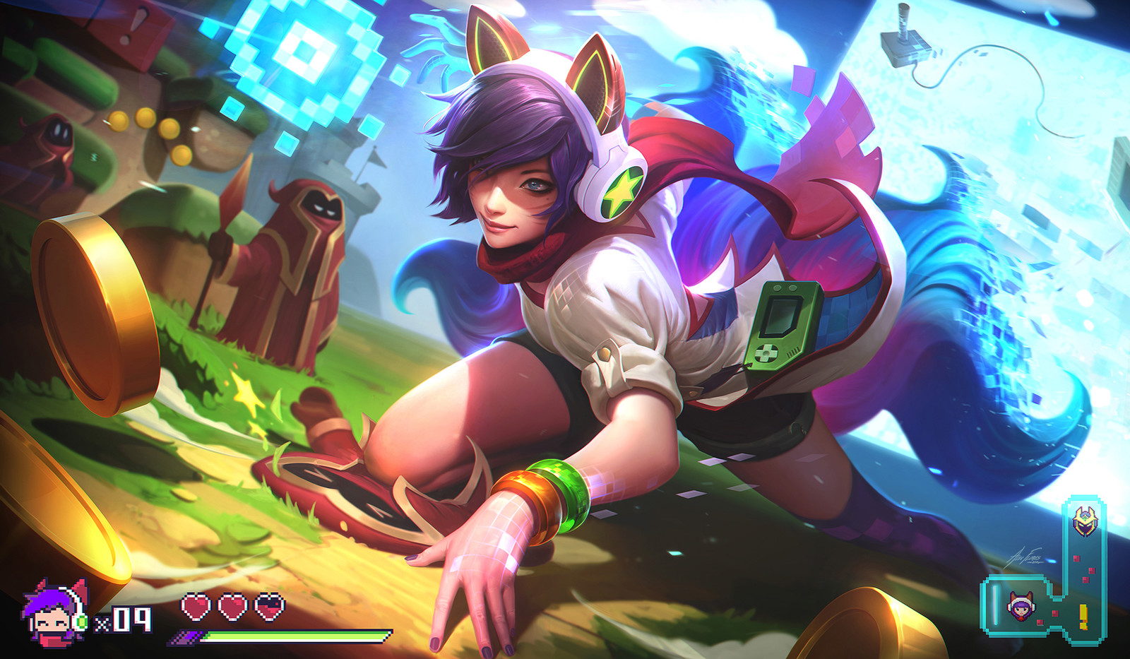 Artstation Arcade Ahri Alex Flores Splash arts can also take a long time to make. artstation arcade ahri alex flores