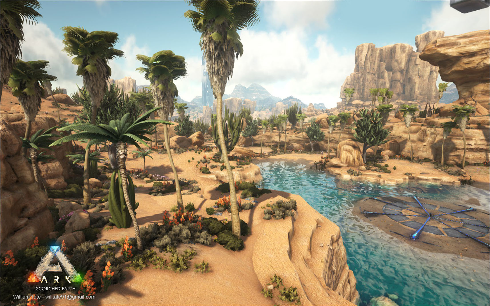 Artstation Ark Scorched Earth Dlc Vistas William Tate