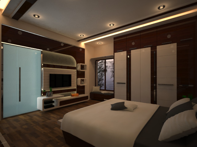 Artstation Master Bedroom 3d Views Aishwarya Binani