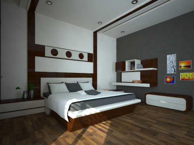 Artstation Master Bedroom 3d Views Aishwarya Binani
