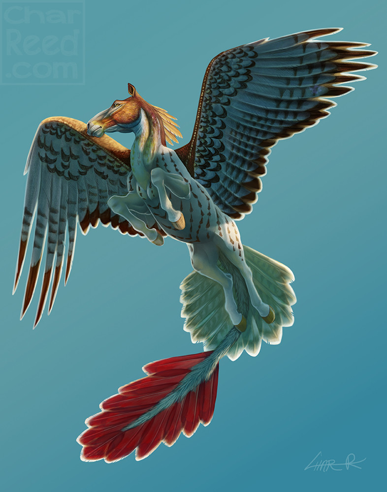 ArtStation Red Tail Pegasus