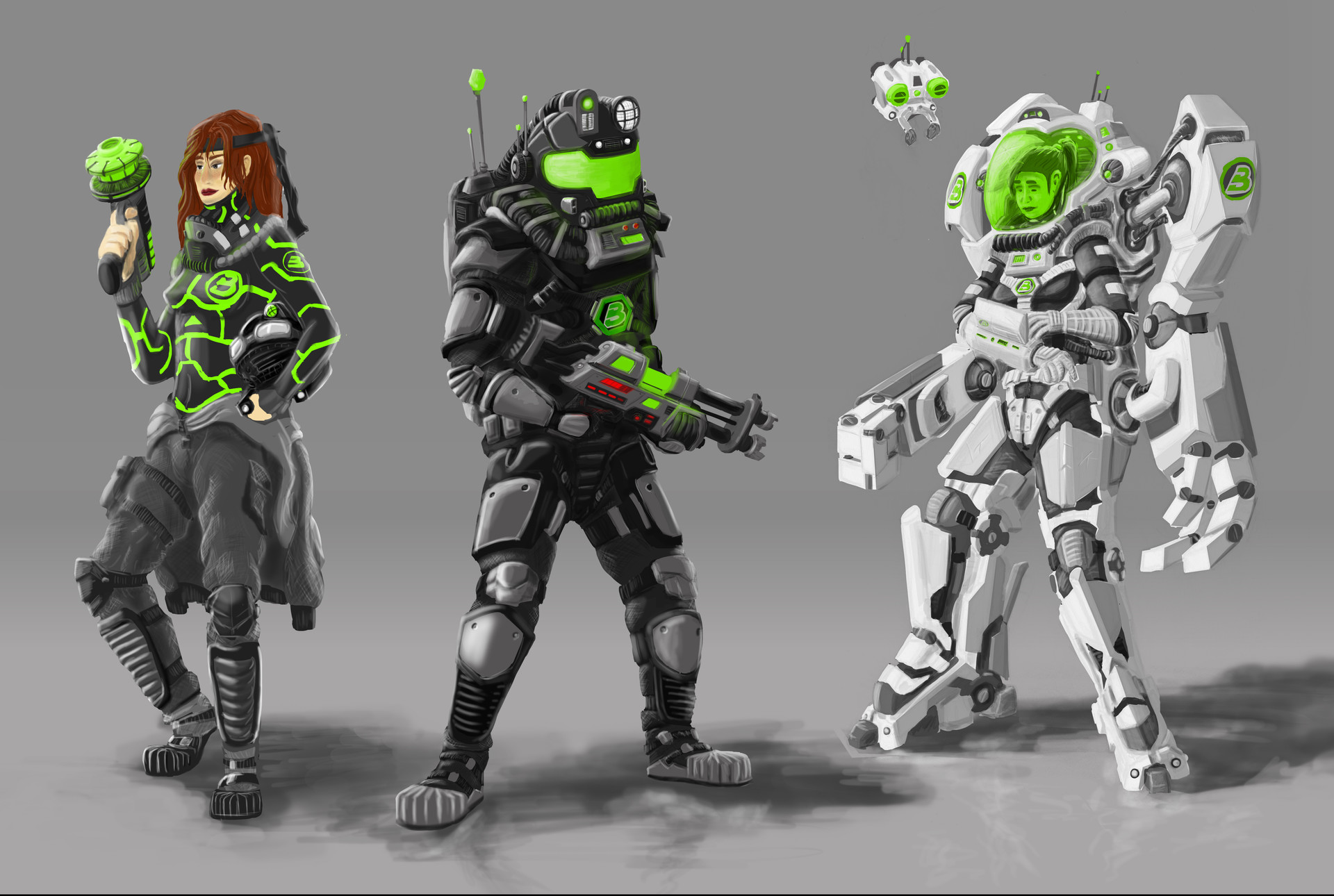 Tim Van Bruwaene Lego Space people