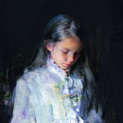 Girl With her Hat