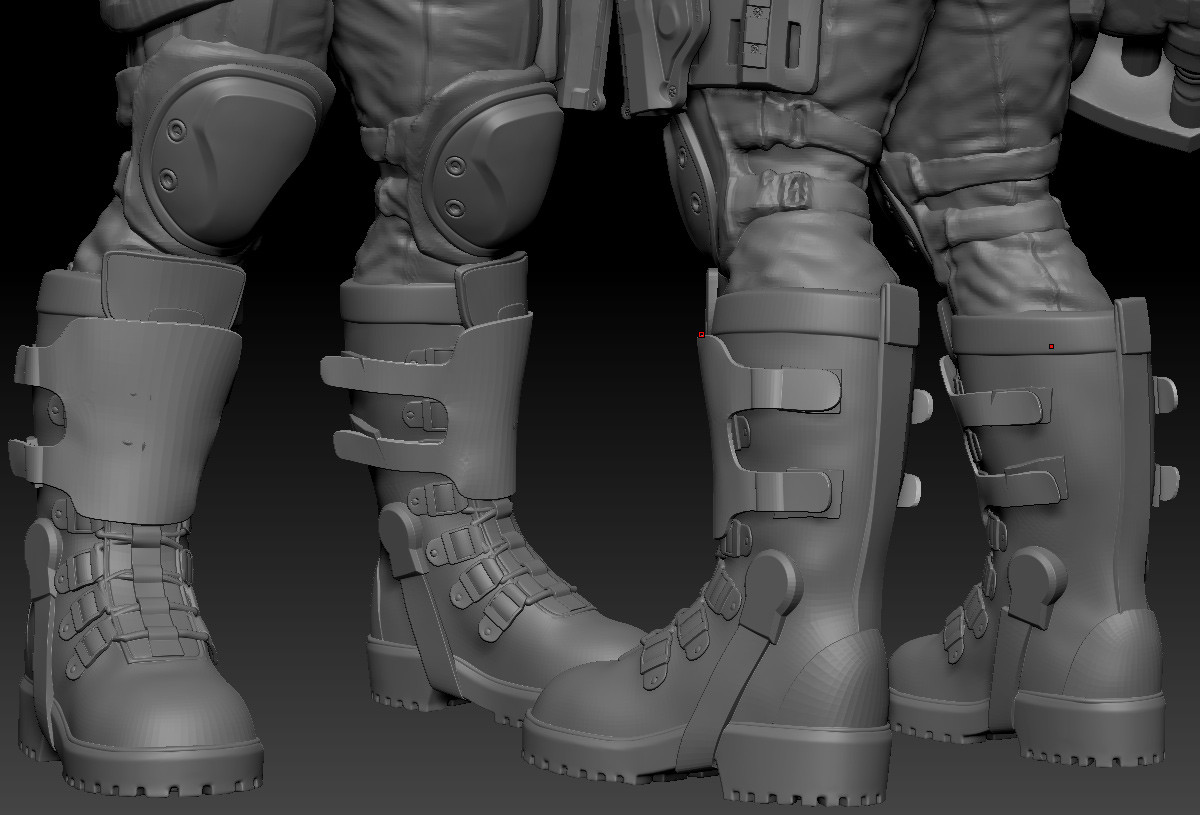 Shoes Boot _ Zbrush Tutorial _ by Michael Pavlovich Shoes Boot Shoes Boot