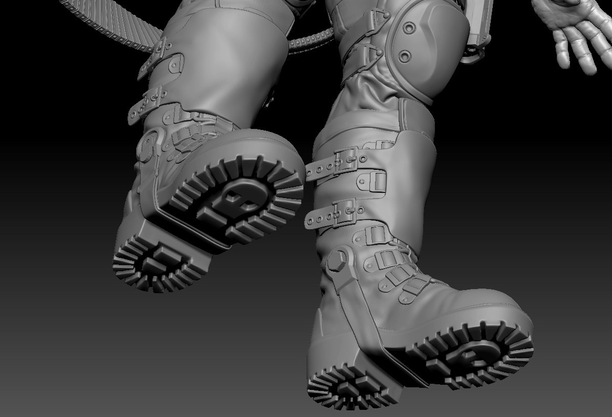 Shoes Boot _ Zbrush Tutorial _ by Michael Pavlovich Shoes Boot Shoes Boot