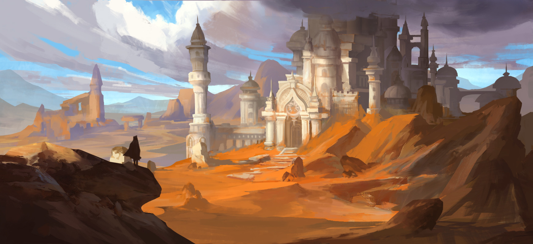 ArtStation desert castles1