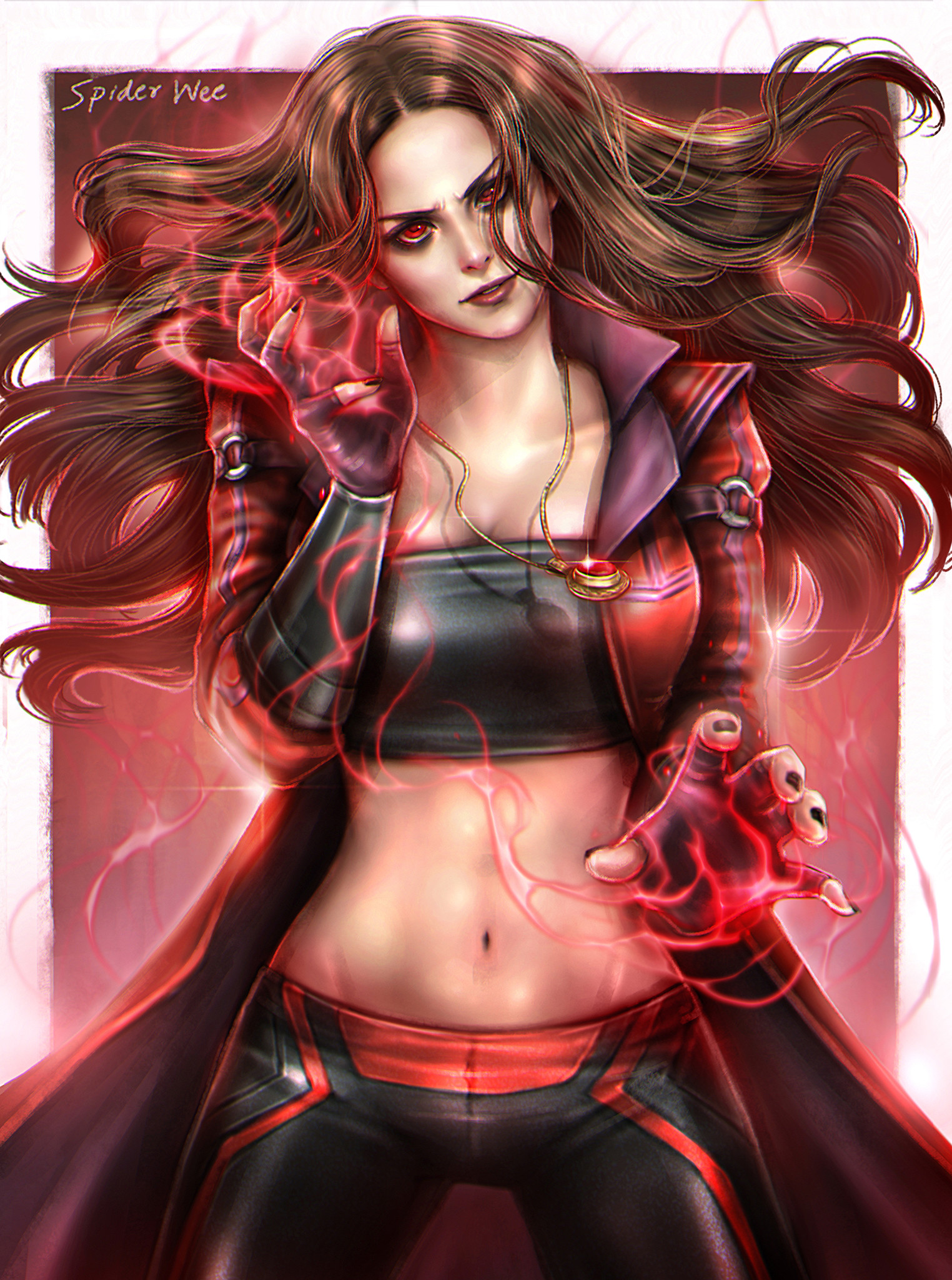 ArtStation - Scarlet Witch, SpiderWee