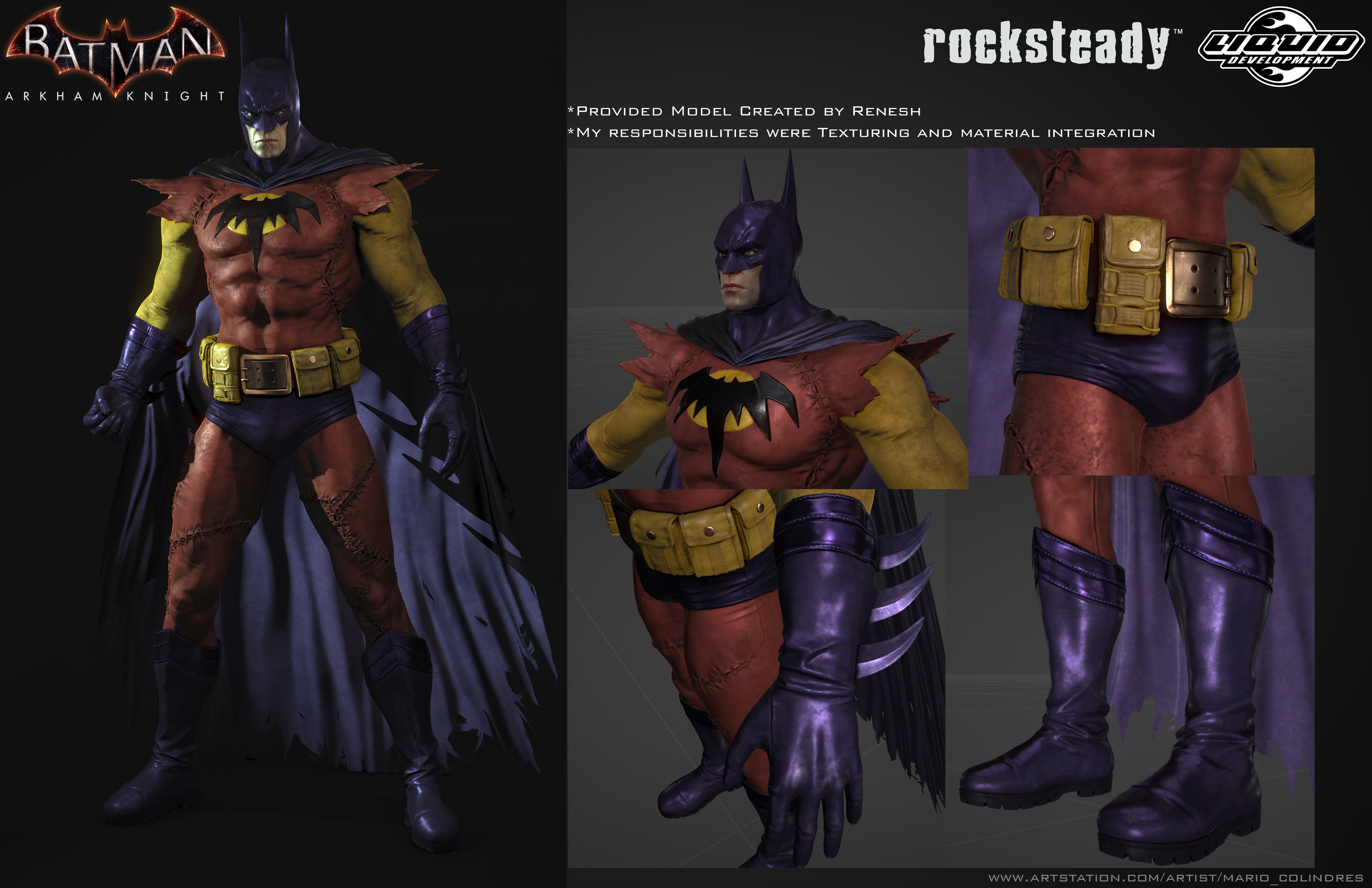 Mario Colindres Batman Arkham Knight DLC Zur En Arrh Batman