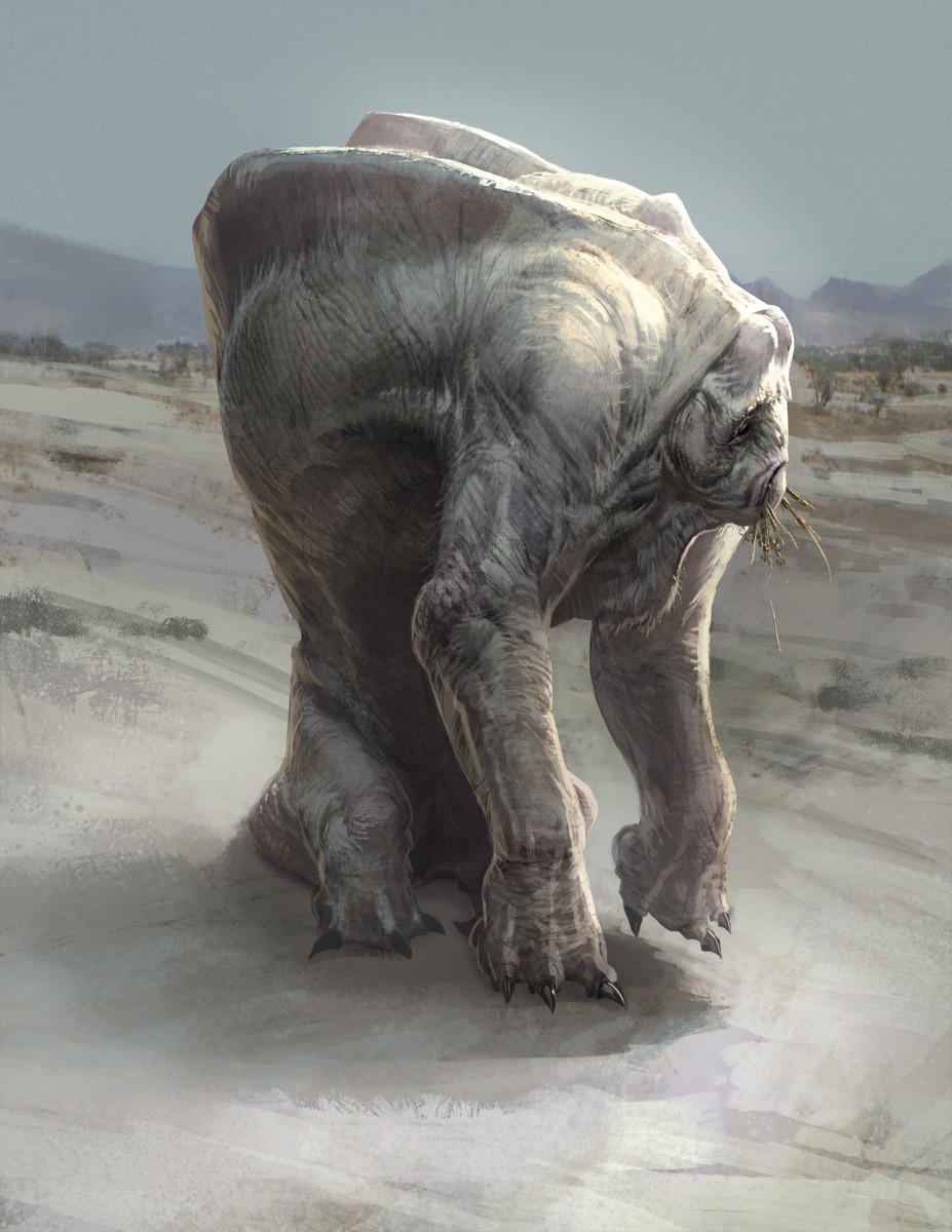 Artstation Alien Herbivore Izzy Medrano