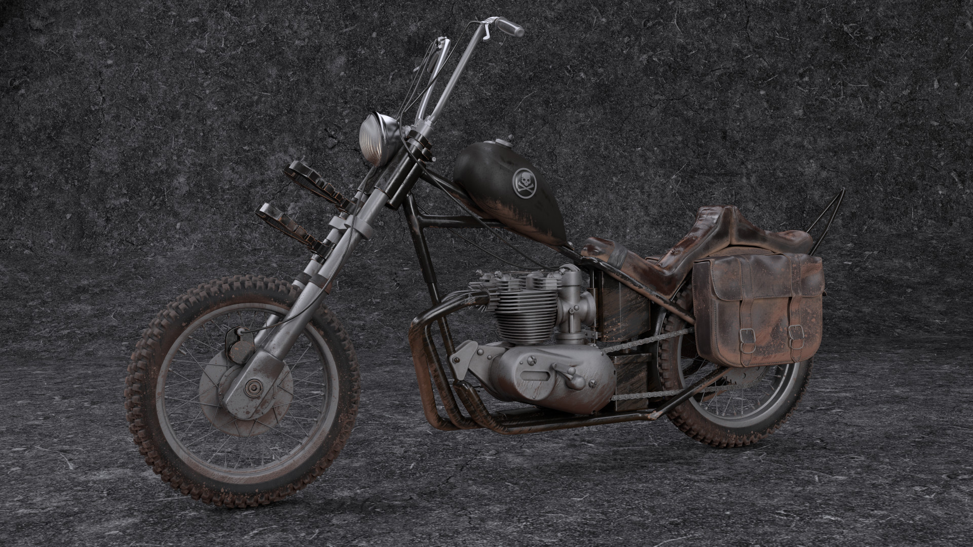 daryl dixon triumph chopper